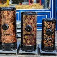 بخاری نفتی گازوییلی کوره چدنی  لعاب دار