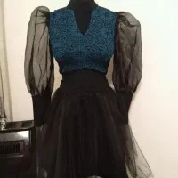 لباس مجلسی دوتیکه شیک و ترند