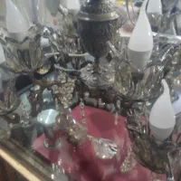 2عدد اوستر برنزی 8شاخه|لوستر و چراغ آویز|همدان, |دیوار