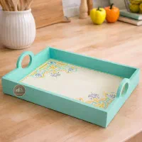 سینی چوبی پذیرایی