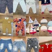 تعداد زیاد لباس بچه از سایز صفر تا چهار پنج سال