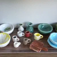 ظروف سرامیکی مینیاتوری عمده|صنایع دستی و سایر لوازم تزئینی|آفتاب, |دیوار