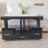 میز تلوزیون شیشه ای
