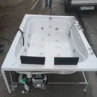 تولید وان وجکوزی ازجنس ورق اکریلیک باروکش پلاستیک