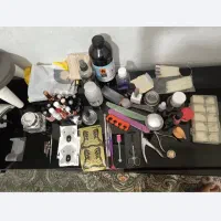 تمام لوازم ناخن استند لاک ومیز یووی|آرایشگاه و سالنهای زیبایی|سبزوار, عظیمیان|دیوار