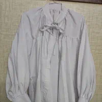 مانتولباس سفید شومیز زنانه شیک و تمیز