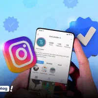 تیک آبی اینستاگرام