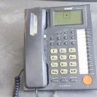 تلفن رومیزی و مودم در حد نو