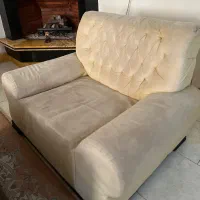 مبل ۷ نفره+میز به همراه۴عسلی+میزغذاخوری۴نفره|مبلمان خانگی و میز عسلی|قائم‌شهر, |دیوار