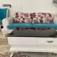 مبل راحتی ترکیه ،ست با غذاخوری،جلو میلی و میز باهم|مبلمان خانگی و میز عسلی|نقده, |دیوار