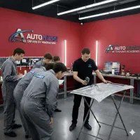 آموزش صافکاری سنتی و pdr با شهریه اقساط