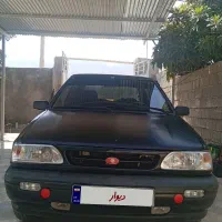 پراید 1384مشکی انژکتور موتورگیربکس سالم