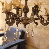 ۴دانه لوستر چهار شاخه