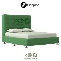 تختخواب باکس هتلی دونفره + تاج مدل کاسپین - اقساط|تخت و سرویس خواب|کرج, عظیمیه|دیوار