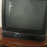 تی وی پارس ۲۱ اینچ با میز چوبی