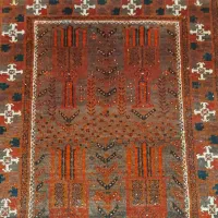 ۴ عدد فرش دستباف طرح ترکمن (بخارا)|فرش|زاهدان, |دیوار