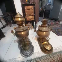 یه جفت سماور برنجی|کلکسیون و سرگرمی|شهریار, شهرک وائین|دیوار