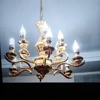 لوستر طلایی 2عدد