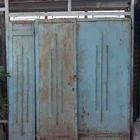 درب حیاطی سنگین