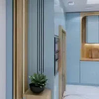 کابینت کمد دکوراسیون مغازه فلزی و چوب