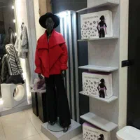 مانکن زنانه با جای نورپردازی شده و قفسه دیواری|فروشگاه و مغازه|رشت, معلم|دیوار