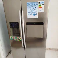 یخچال فریزر ساید بای ساید اسنوا در حد جهیزیه|یخچال و فریزر|مشهد, الهیه|دیوار