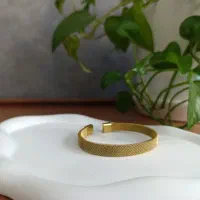 بنگل زنانه رنگ ثابت