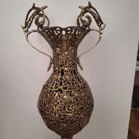 گلدان برنز ارتفاع ۸۸|صنایع دستی و سایر لوازم تزئینی|تهران, اقدسیه|دیوار