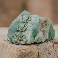 سنگ عقیق سبز کاملا طبیعی و معدنی