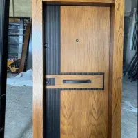 درب داخلی مدرن درب ضد سرقت چوبی کد۳