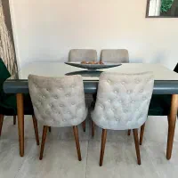 میز ناهار خوری ۶ نفره|میز و صندلی غذاخوری|تهران, شهرک آزمایش|دیوار