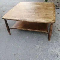 میز جلومبلی چوبی سفارشی با ابعاد دلخواه