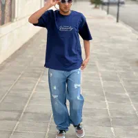 شلواربگ زاپ دار+تیشرت ماکان