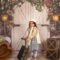 آتلیه عکاسی تخصصی کودک در اصفهان تم یلدا وکریسمس