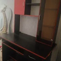 میز کامپیوتر کتابخانه دار سالم|میز تحریر و کامپیوتر|خوی, |دیوار