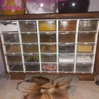 مگازین جا ادویه ایی ۲۵ کشو هر کشو ۲۰۰ گرم