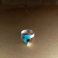 انگشتر/فیروزه/حلقه/نقره