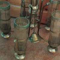 لوستر ۵ شاخه برنجی