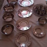ظروف عتیقه برنجی|کلکسیون اشیاء عتیقه|تبریز, |دیوار