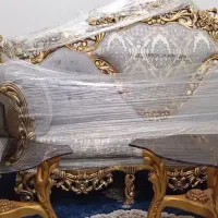 مبل ۹نفره همراه میز|مبلمان خانگی و میز عسلی|تربت‌حیدریه, رضاشهر|دیوار