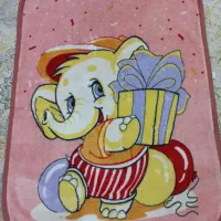 پتوی  نوزادی دخترونه|رختخواب، بالش، پتو|رشت, لاکان|دیوار