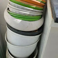 گلدان و استند فلزی