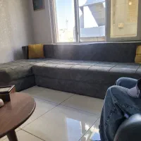 مبل نیم ست ال|مبلمان خانگی و میز عسلی|اندیشه, اندیشه فاز ۱|دیوار