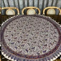 انواع رومیزی وزیر سفره ای گرد ومربع ومستطیل|پرده، رانر، رومیزی|بوشهر, |دیوار