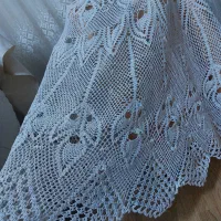 رومیزی قلاب بافی ابریشم