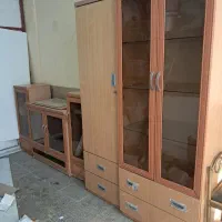 کمد لباسی ، بوفه و میز تلویزیون، میز تلفن فلزی