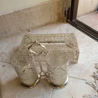 جا دستمال کاغذی و جا قاشقی یا جا کاردی