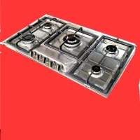 اجاق گاز رومیزی و کابینتی (شیشه استیل)ارسال رایگان