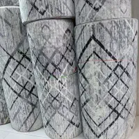 کناره فرش گبه طوسی