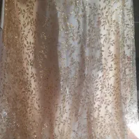 پارچه توراکریلی پولکدار(۱۲۰۰)|لباس|دهگلان, |دیوار